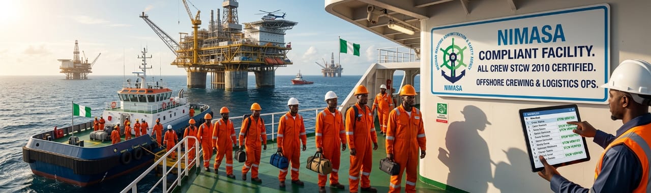 STCW & NIMASA Compliance for Offshore Manning & Crewing Logistics